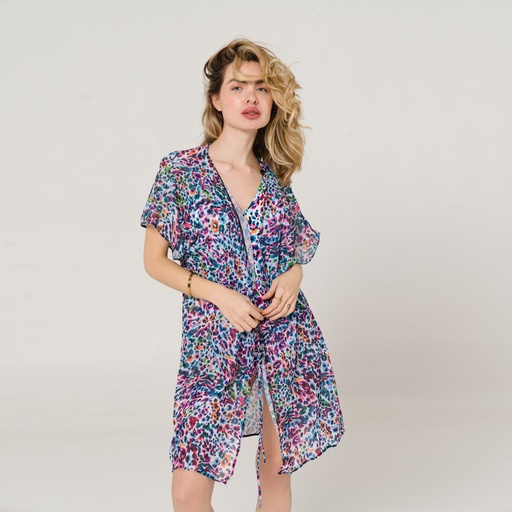 [VA-492] VESTIDO ABIERTO PLAYA 